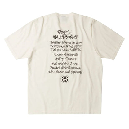 Stussy x Wales Bonner Tee Ocean song (IVORY)