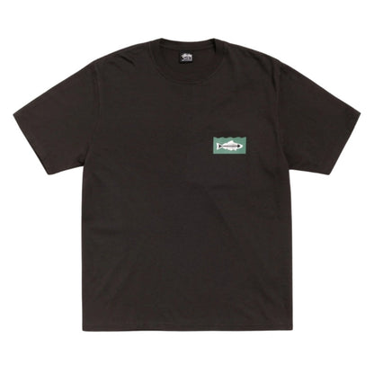 Stussy Tee Heal The Bay 40 Pigment Dyed (BLACK)