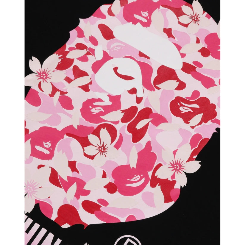 BAPE ABC Sakura Camo by Bathing Ape Tee (BLACK)