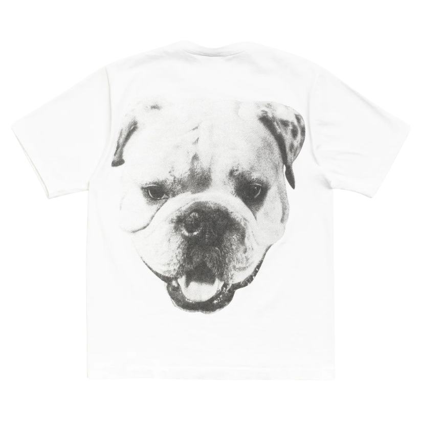 Stussy Tee Big Dog Stone Washed (WHITE)