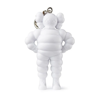 KAWS Tokyo First Chum Keychain Set (2021) Clear/White/Black/Yellow/Pink