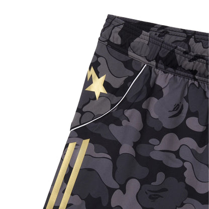 adidas x BAPE Football Slim Shorts (BLACK)
