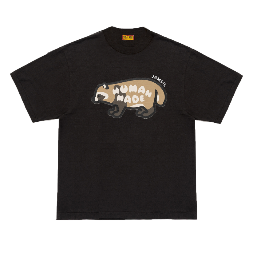 Human Made Animal Graphic T-Shirt Jamsil Store Exclusive (BLACK)