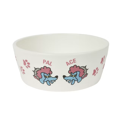 Palace POODLE DOG BOWL (WHITE)