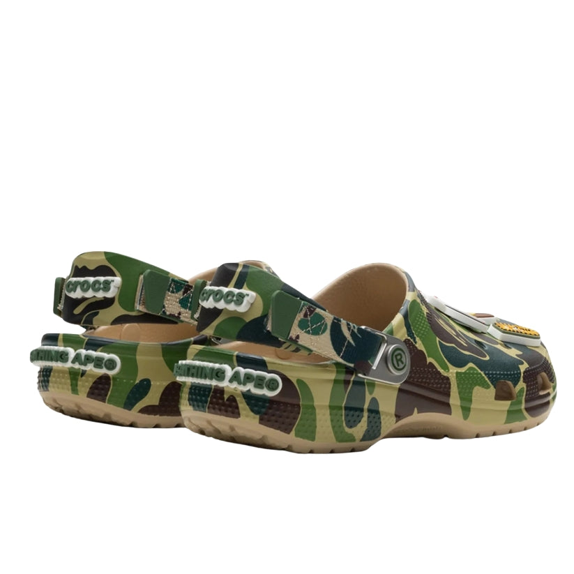 Crocs Classic Clog X BAPE ABC Camo (GREEN)