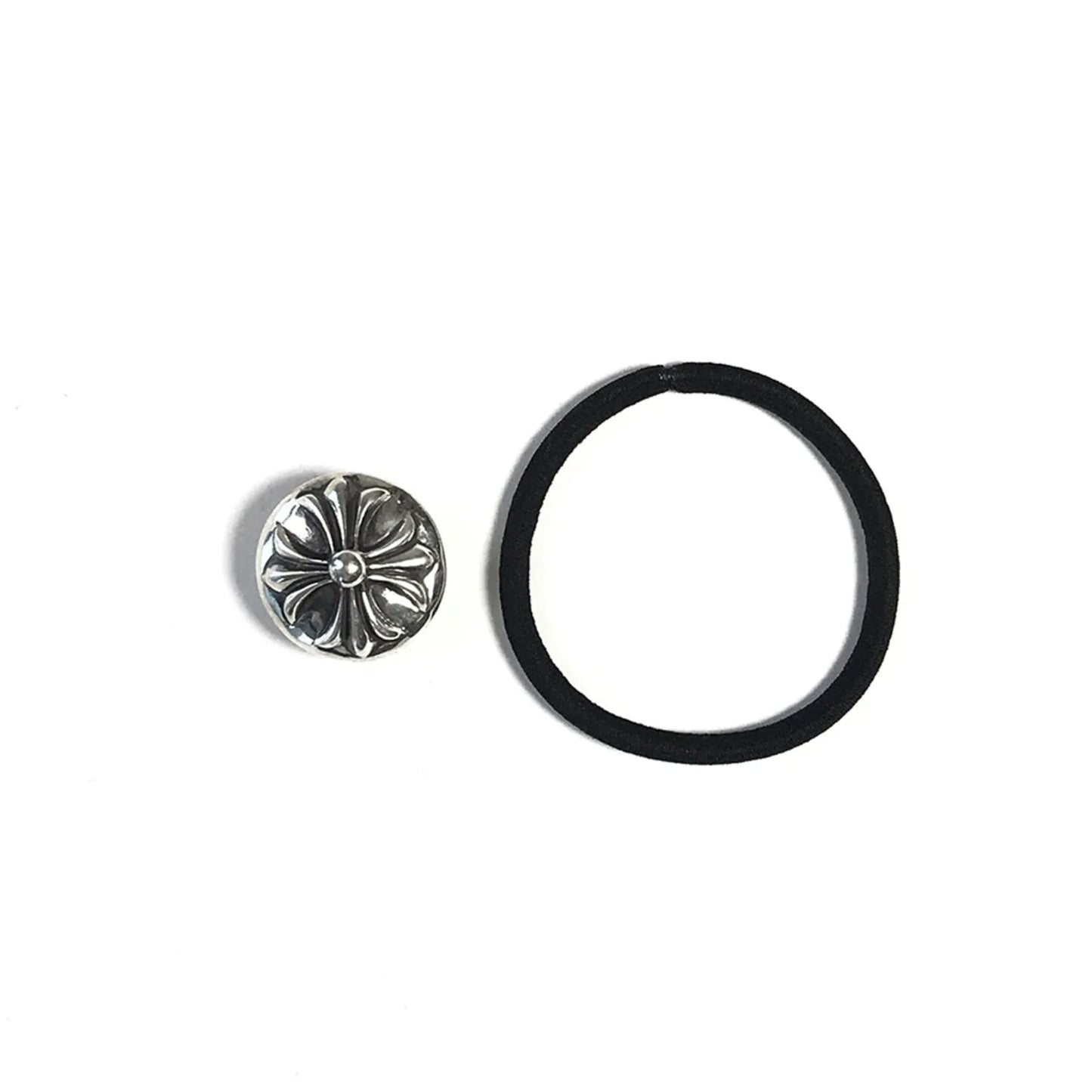 Chrome Hearts Cross Ball Hair Tie
