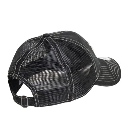 Stussy X New Era 9twenty Washed Basic Trucker (BLACK)