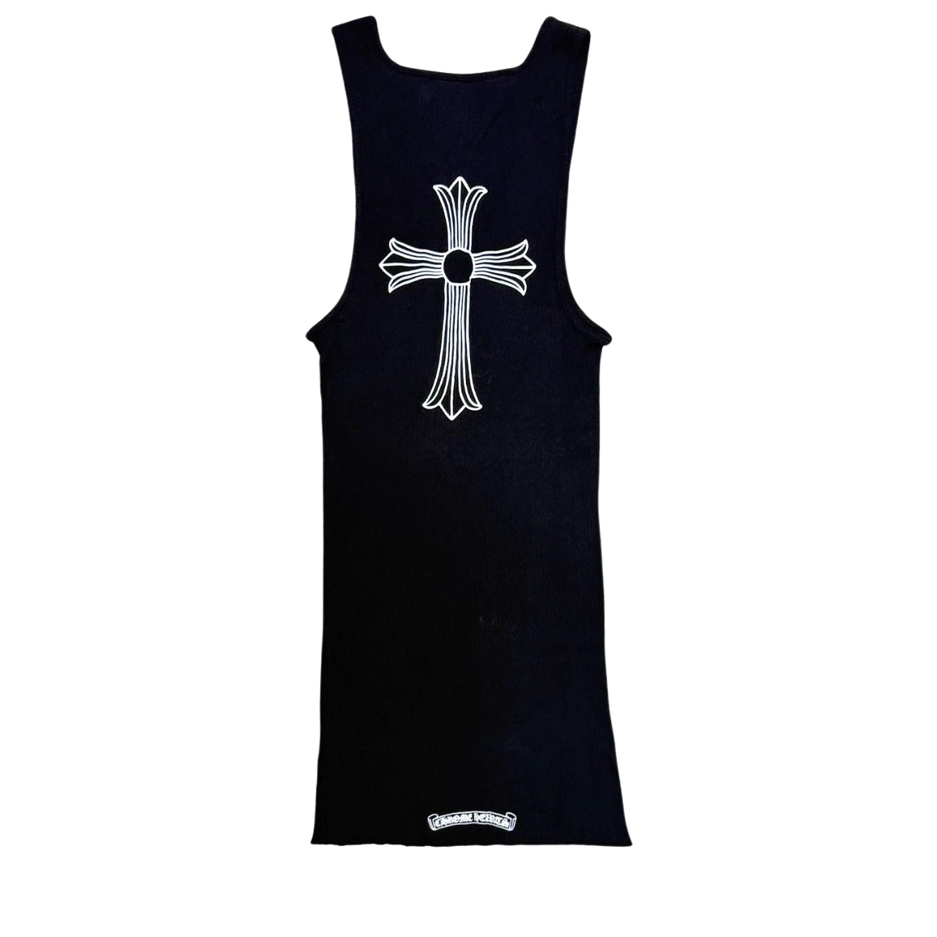 Chrome Hearts Cross T Bar Tank Top (BLACK)