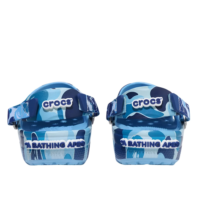 Crocs Classic Clog X BAPE ABC Camo (BLUE)