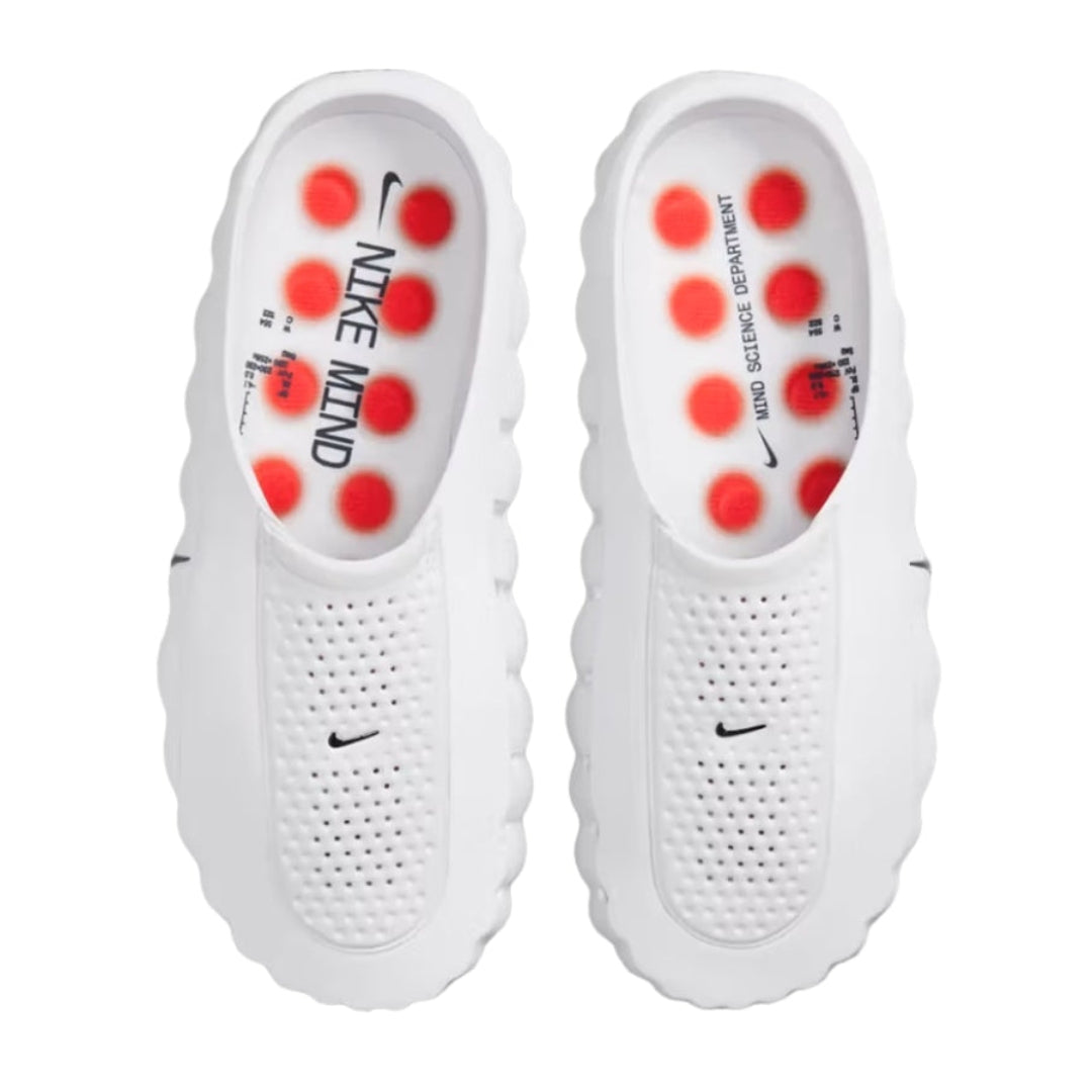 Nike Mind 001 Slide White Speed Red