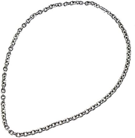 Chrome Hearts Paper Chain Necklace Silver