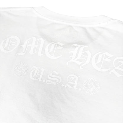 Chrome Hearts Pocket Crew L/S T-Shirt (WHITE/WHITE)