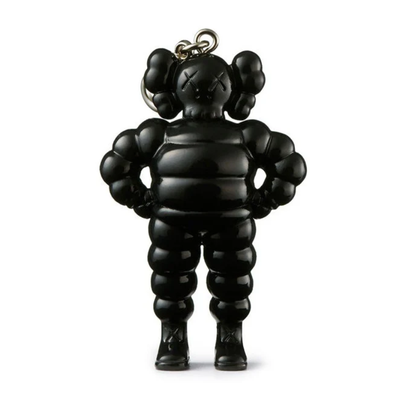 KAWS Tokyo First Chum Keychain Set (2021) Clear/White/Black/Yellow/Pink