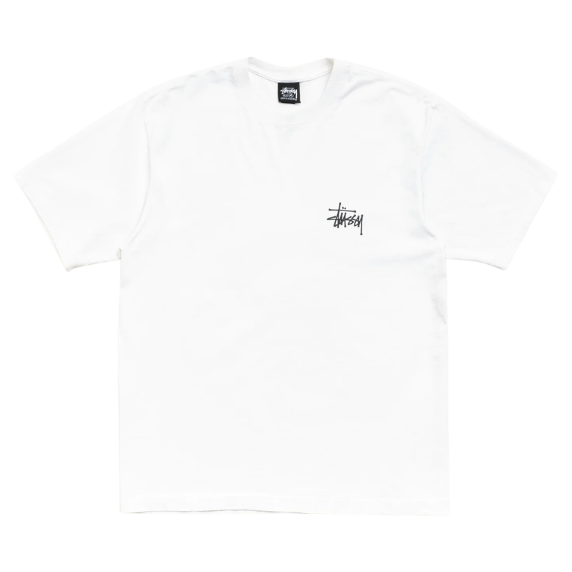 Stussy Tee Big Dog Stone Washed (WHITE)