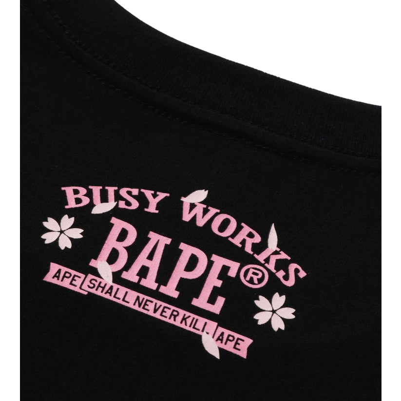 BAPE ABC Sakura Camo by Bathing Ape Tee (BLACK)