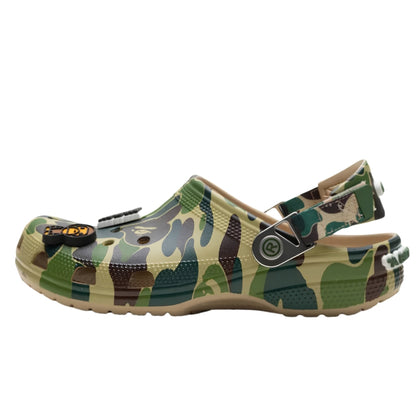 Crocs Classic Clog X BAPE ABC Camo (GREEN)