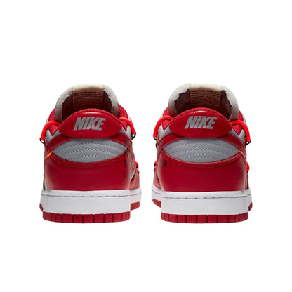 Nike Dunk Low x Off-White (UNIVERSITY RED)