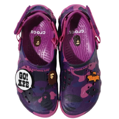 Crocs Echo x BAPE Color Camo (PURPLE)