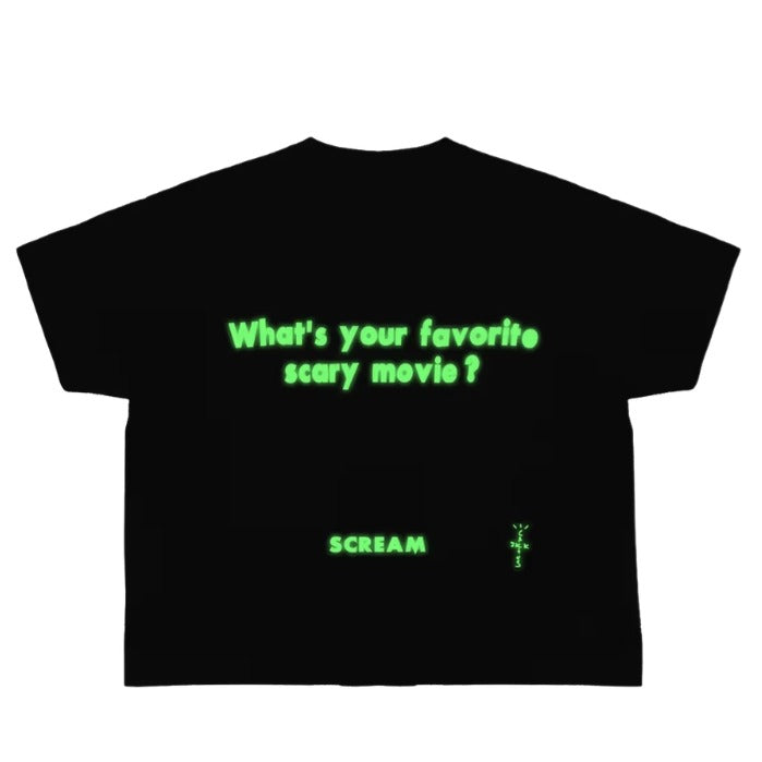 Travis Scott x Don Toliver x Scream Favorite Scary Movie Tee (BLACK)