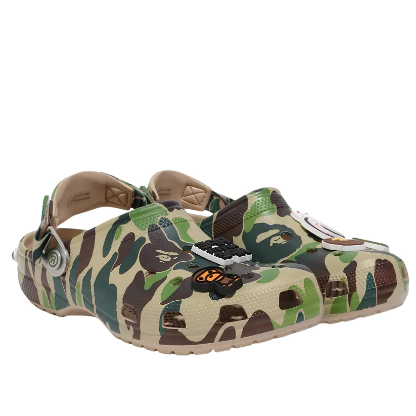 Crocs Classic Clog X BAPE ABC Camo (GREEN)