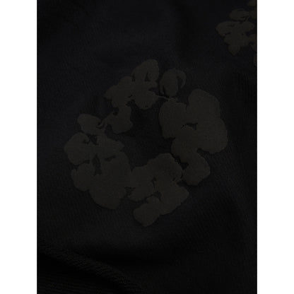 Denim Tears Mono Cotton Wreath Sweatshorts (BLACK)