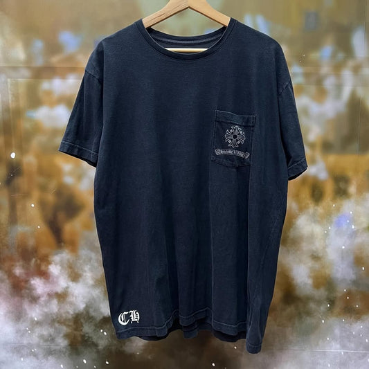 Chrome Hearts Matrix Crosses Pocket T-Shirt (BLACK)