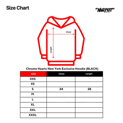 Chrome Hearts New York Exclusive Hoodie (BLACK)