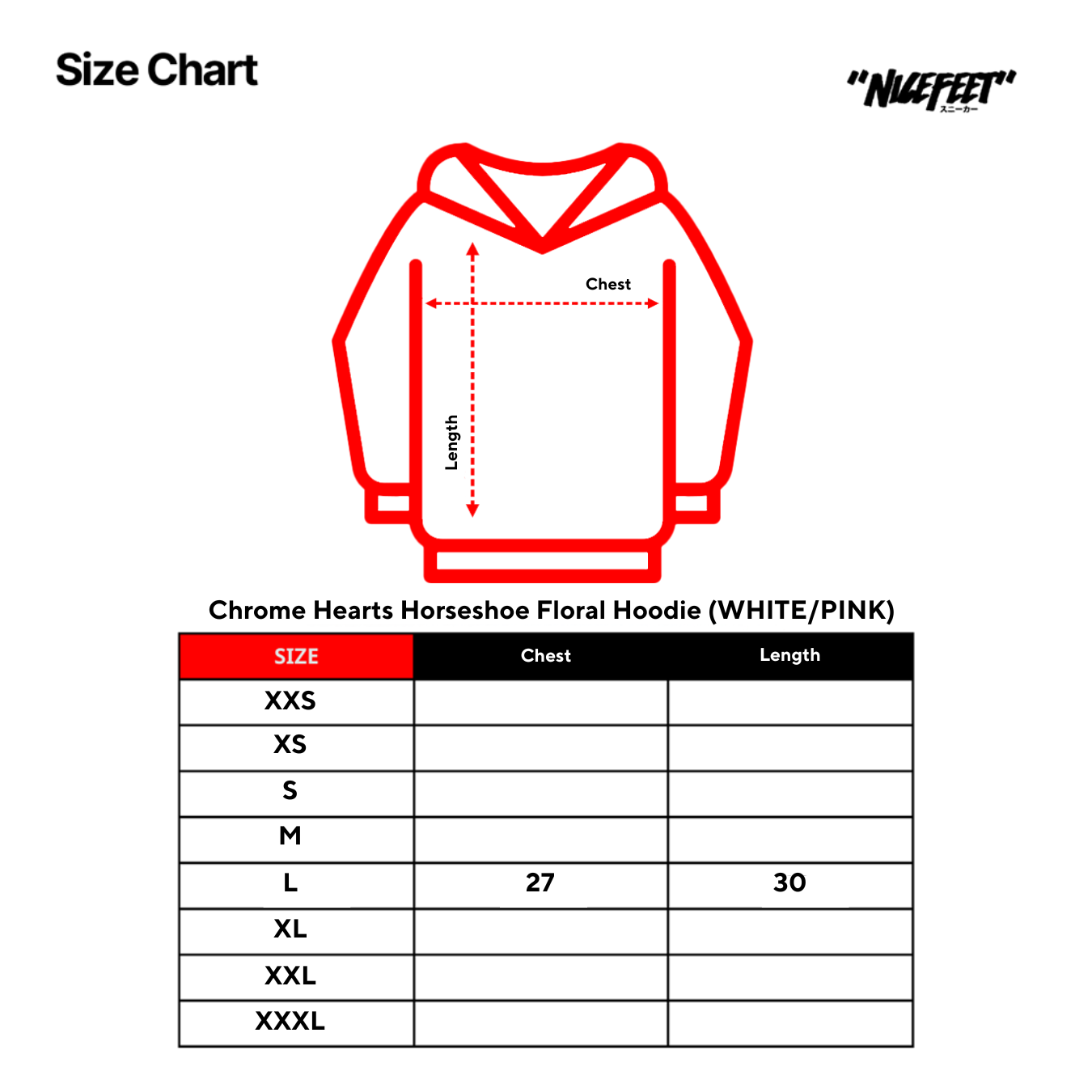 Chrome Hearts Horseshoe Floral Hoodie (WHITE/PINK)