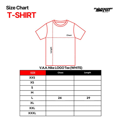 V.A.A. Nike LOGO Tee (WHITE)