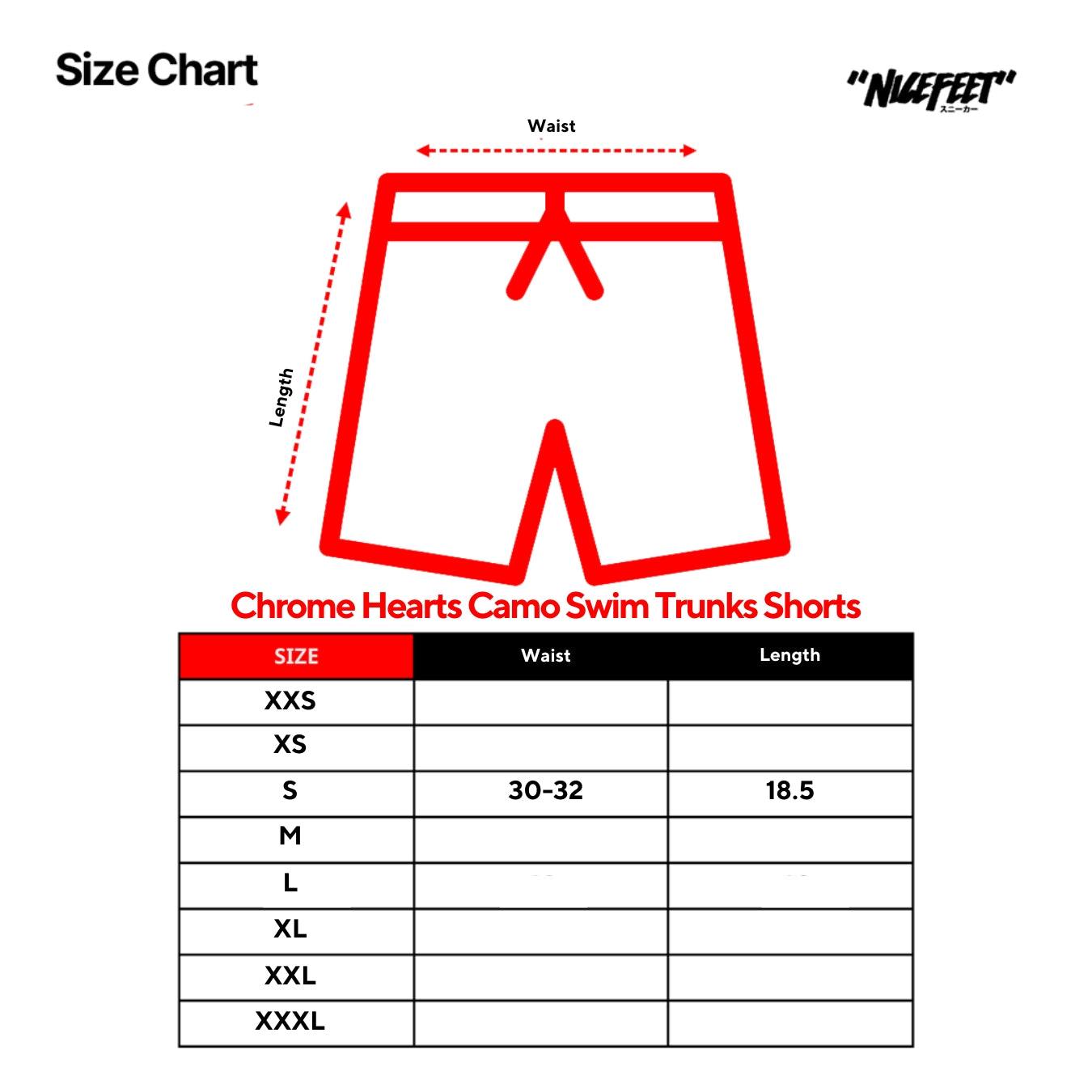 Chrome Hearts Camo Swim Trunks Shorts