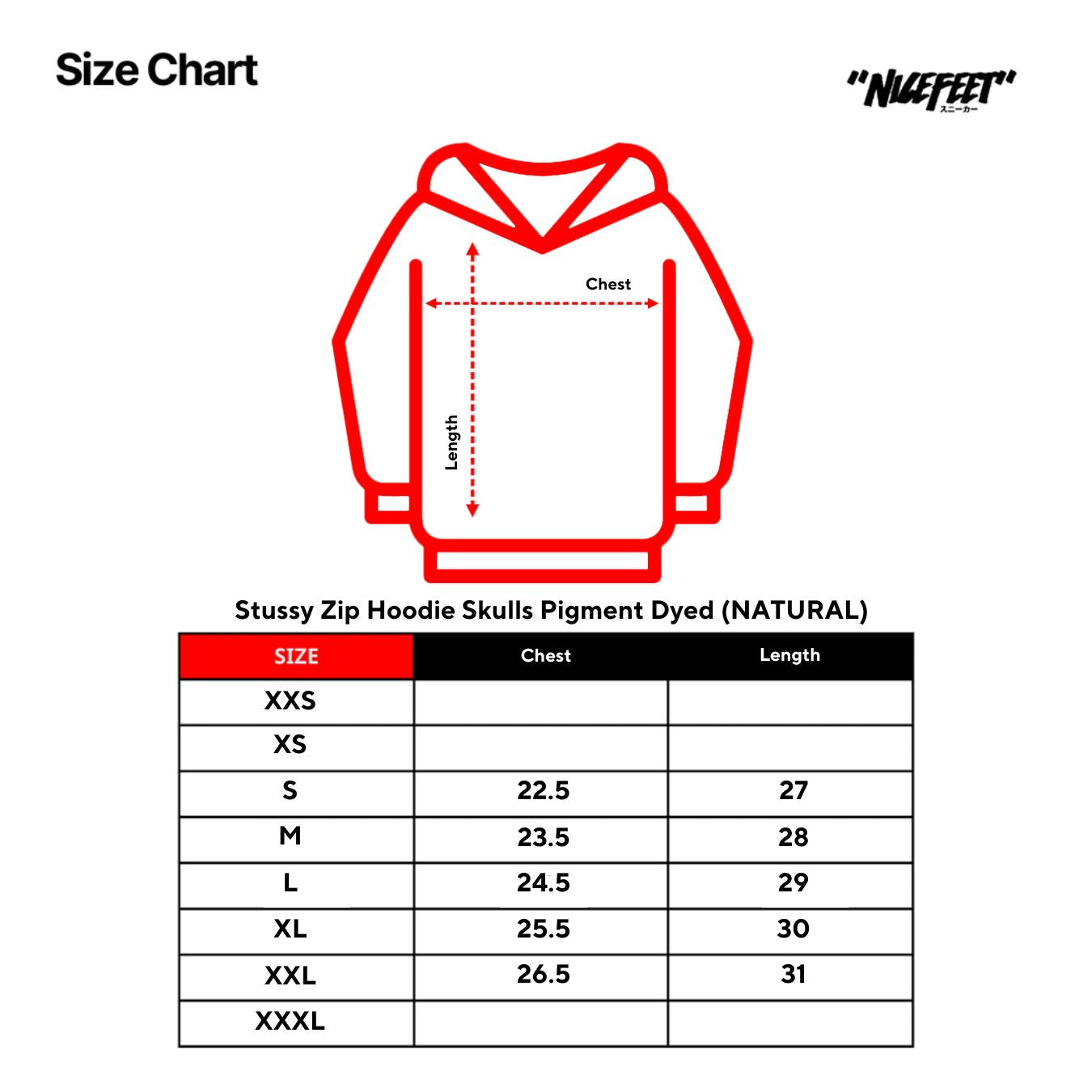 Stussy Zip Hoodie Skulls Pigment Dyed (BONE)