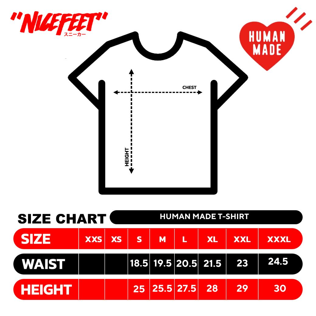Human Made Heart Graphic T-Shirt HM31TE016 (BLACK)