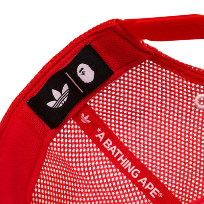 adidas x BAPE Camo Mesh Cap (PINK)