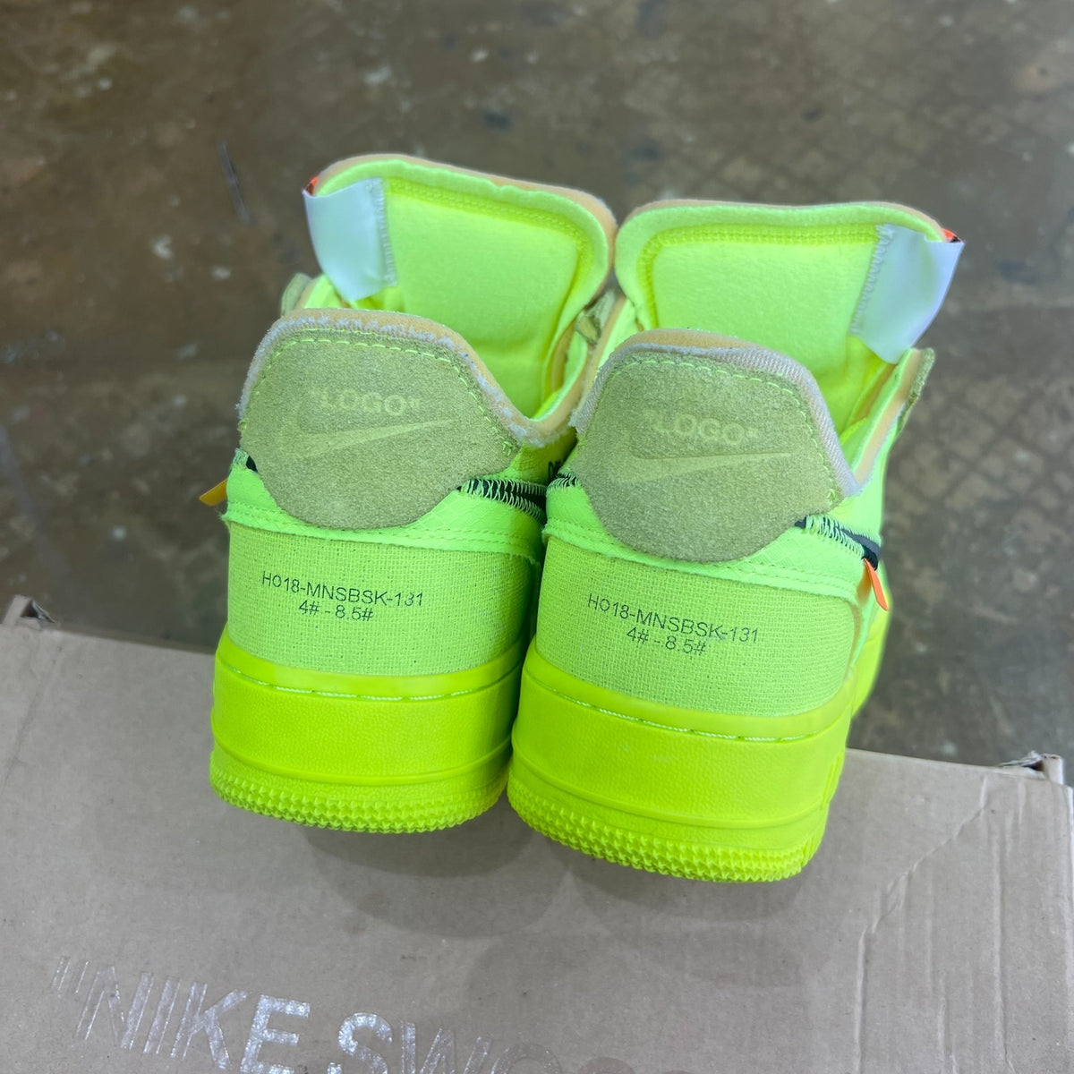 Nike Air Force 1 X Off-White Volt