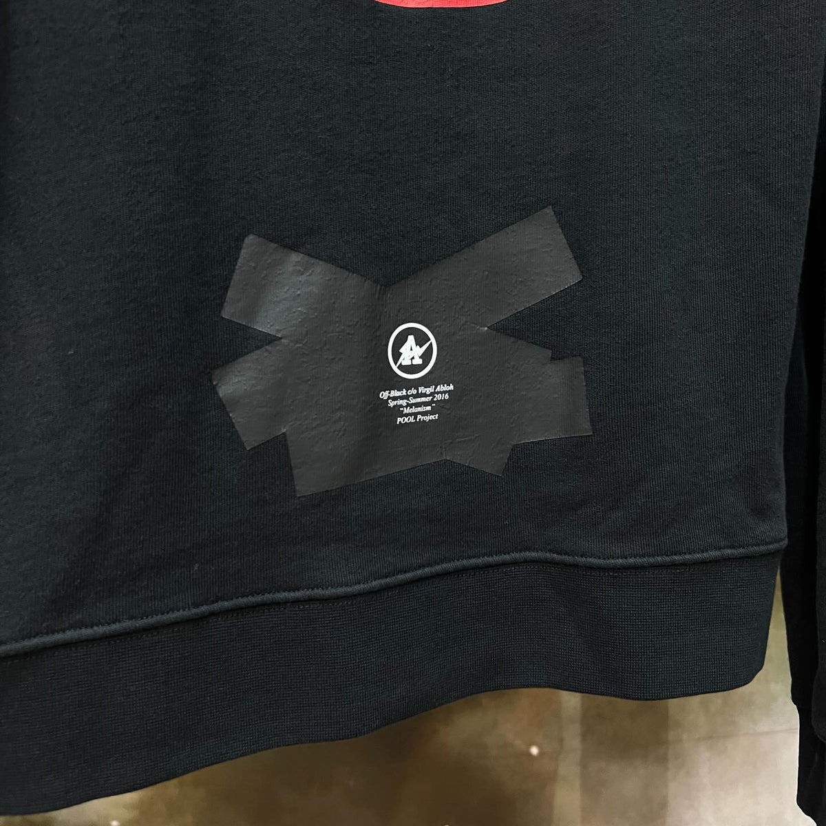 OFF-WHITE X Fragment Hoodie (BLACK)