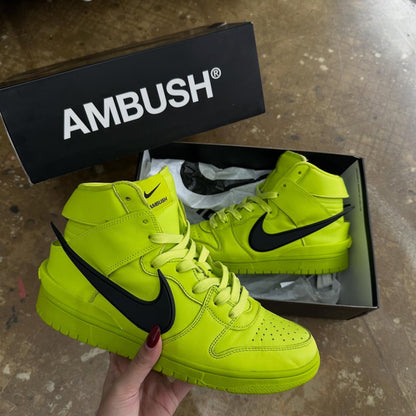 Nike Dunk High AMBUSH Flash “Lime”