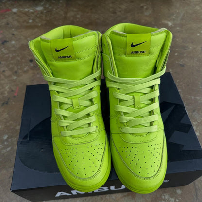 Nike Dunk High AMBUSH Flash “Lime”