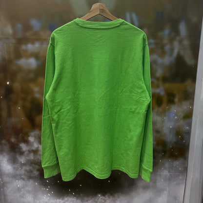 Supreme FW/18 L/S Pocket Tee (LIME GREEN)