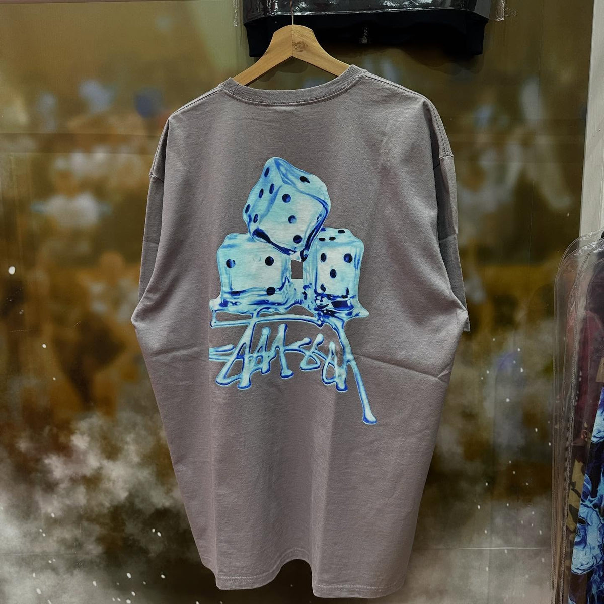 Stussy Melted Tee (MAUVE)