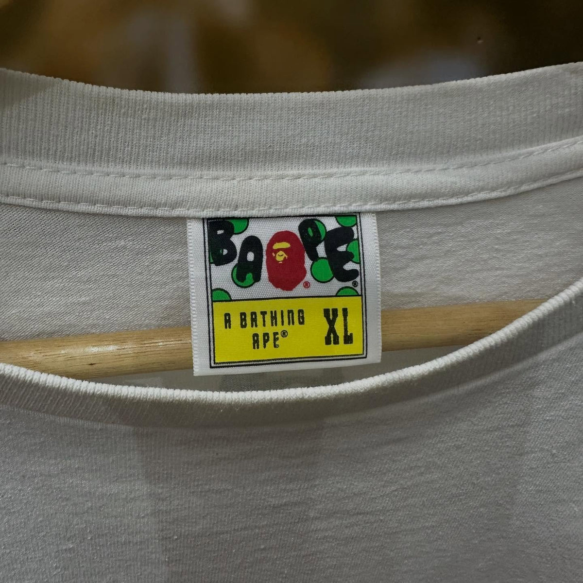 BAPE Store Bangkok 4th Anniversary Box Logo Tee (WHITE)
