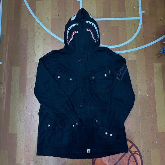 BAPE Shark Parachute Jacket(BLACK)