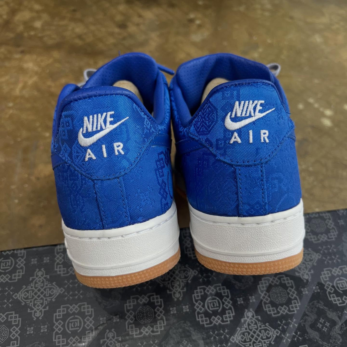 Nike AF1 X Clot Blue
