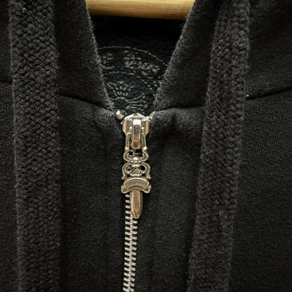 Chrome HeartsLos Angeles Exclusive Hosreshoe Zip Up Hoodie (BLACK)