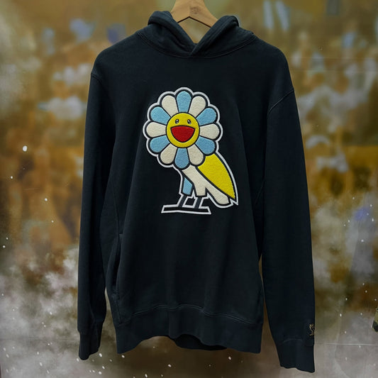 Takashi Murakami X OVO Hoodie (BLACK)