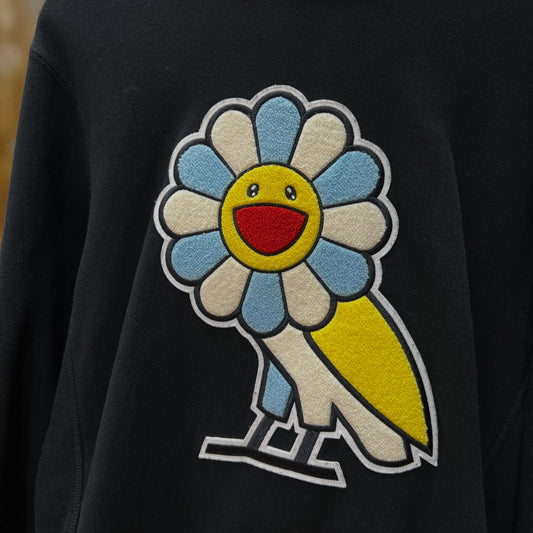 Takashi Murakami X OVO Hoodie (BLACK)