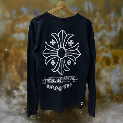 Chrome Hearts Honolulu Exclusive CH Plus L/S Tee (BLACK)