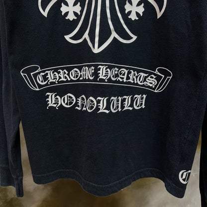 Chrome Hearts Honolulu Exclusive CH Plus L/S Tee (BLACK)