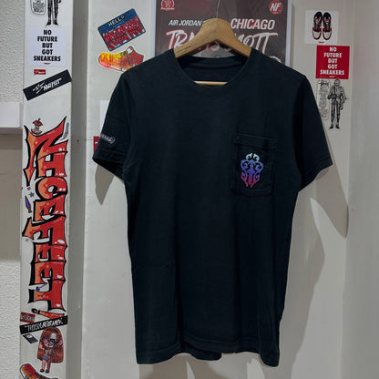 Chrome Hearts Gradient Dagger Logo T-Shirt (BLACK)