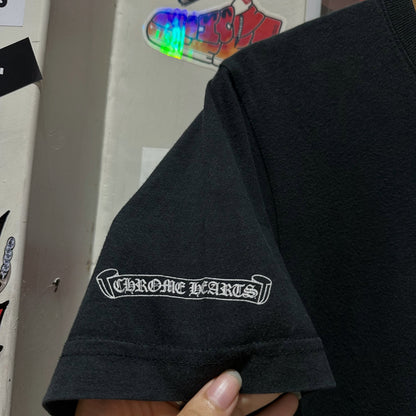Chrome Hearts Gradient Dagger Logo T-Shirt (BLACK)