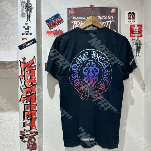 Chrome Hearts Gradient Dagger Logo T-Shirt (BLACK)